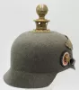 Prussian Garde Felt "Ersazt" Artillery Pickelhaube Visuel 7
